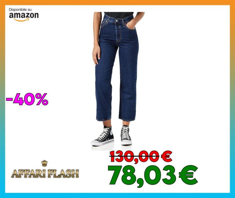 Levi’s Ribcage Straight Ankle Jeans Donna