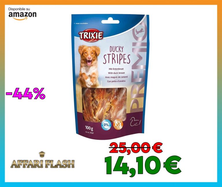 Trixie Premio Ducky Stripes, 5 confezioni (5 x 100 g)