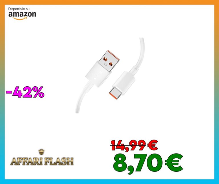ACAGET 120W 6A Cavo USB Type