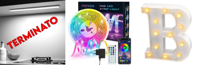 Ylatoial Luce Armadio LED, Armadio Led con Sensore di Movimento
